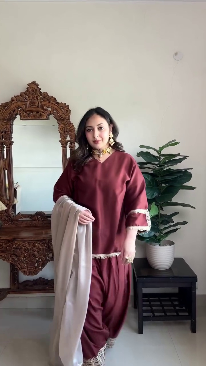 Sky Blue Kaftan Style Set - Image 5