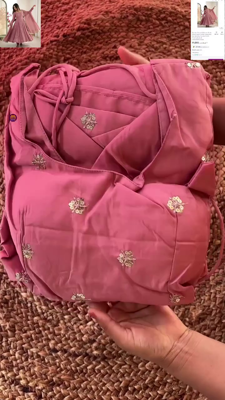 Pink Silk Kurta Set - Image 3