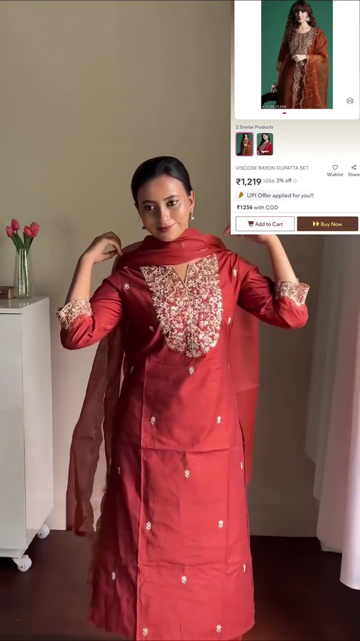 Lavender Kurta Set - Image 5