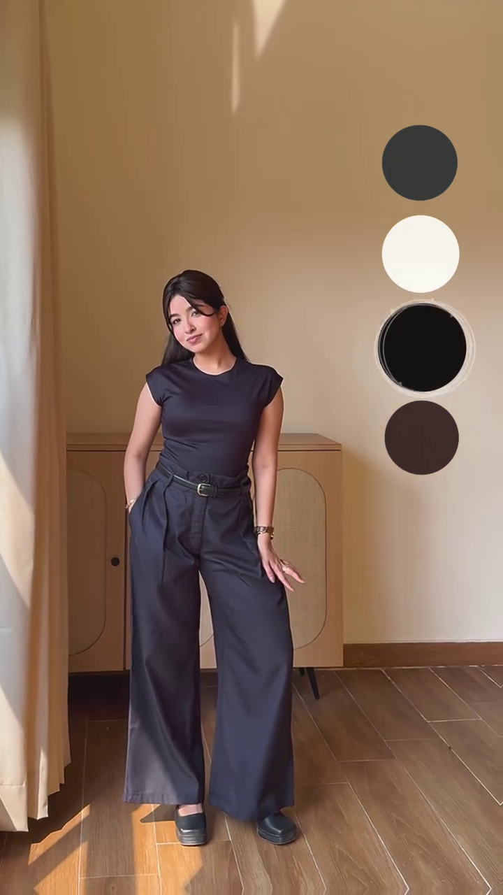 All Black Formal Co-ord Set - Image 4